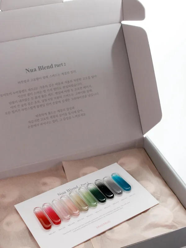 MOII MOII Korean nail products